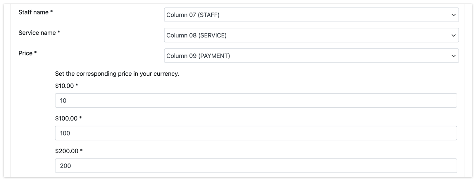 Import appointments in Bookly